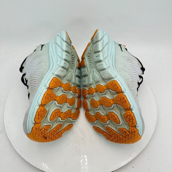 Hoka One One Rincon 3 Men Size 8D 1119395-WBGL White Blue Glass Running Shoes - Picture 7 of 11